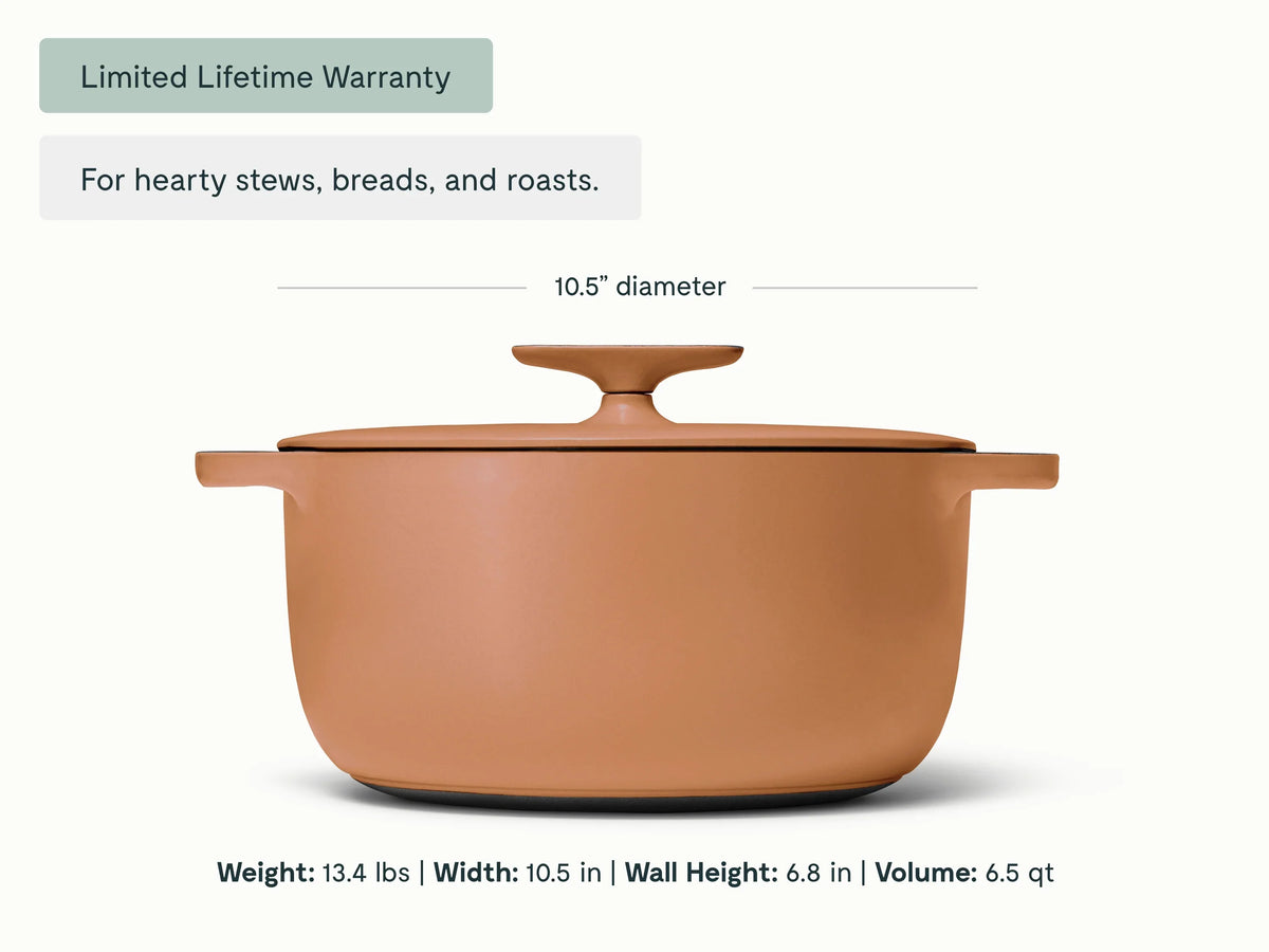 6.5 qt Enameled Cast Iron Dutch Oven