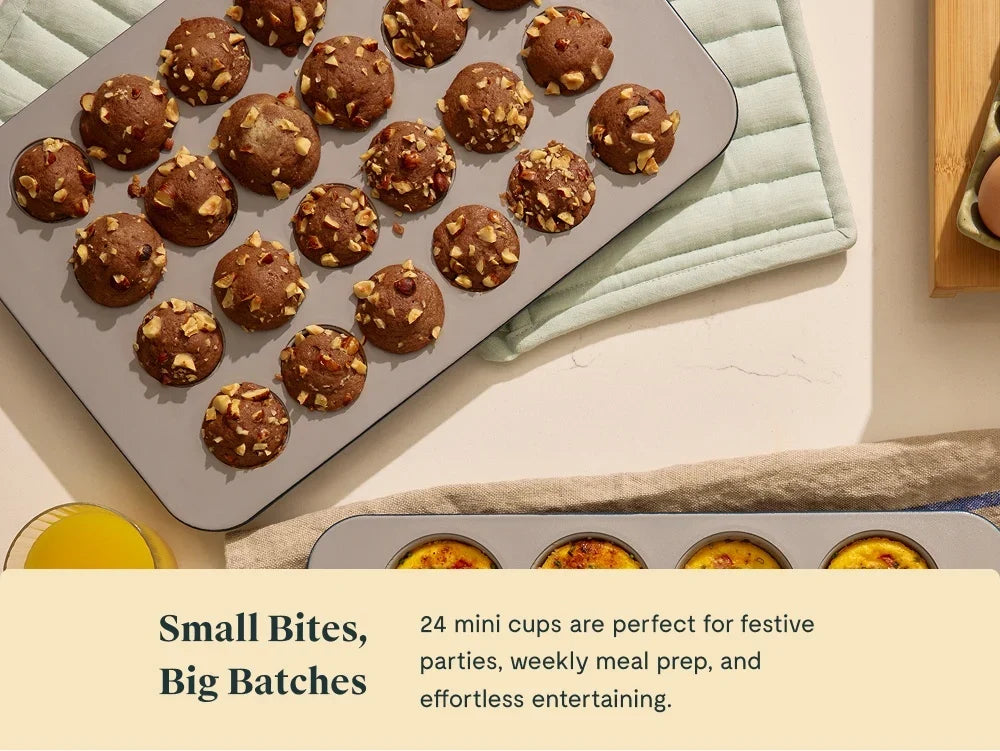24 Cup Mini Muffin Pan