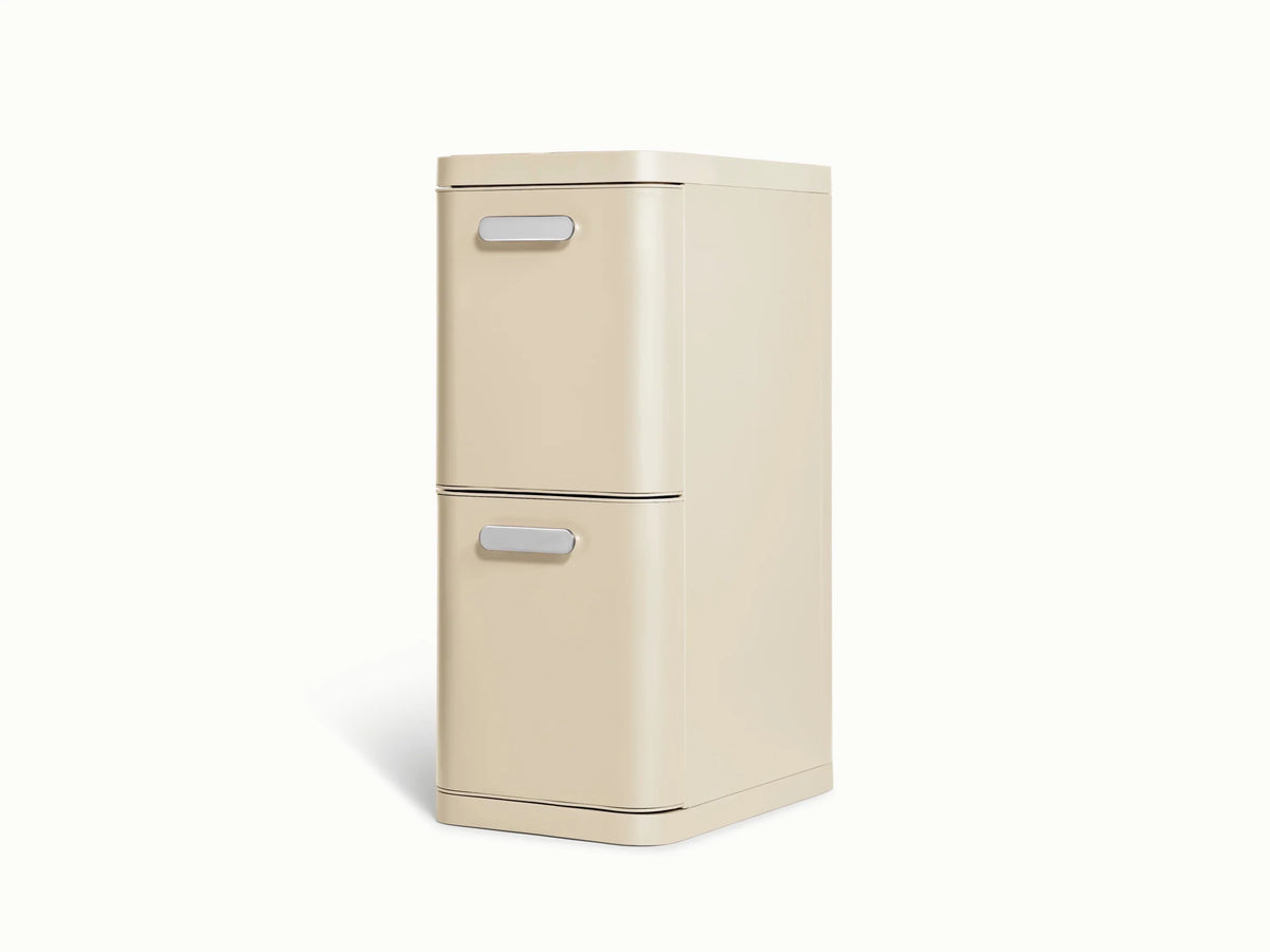 45L 2-Drawer Recycling Bin