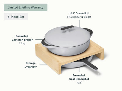 Skillet & Braiser Duo