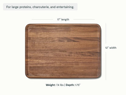 17” Prep & Serve Butcher Block