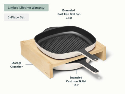 Skillet & Grill Pan Duo