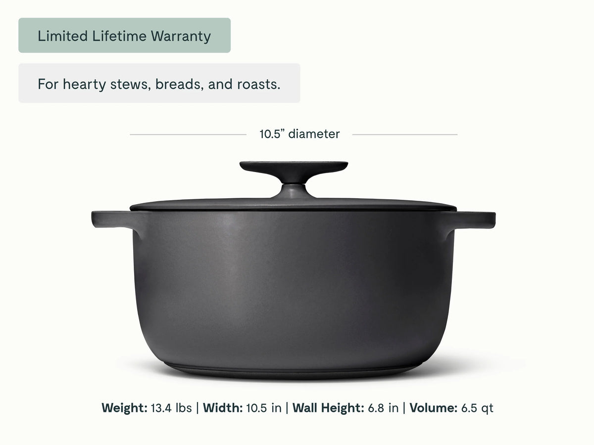 6.5 qt Enameled Cast Iron Dutch Oven