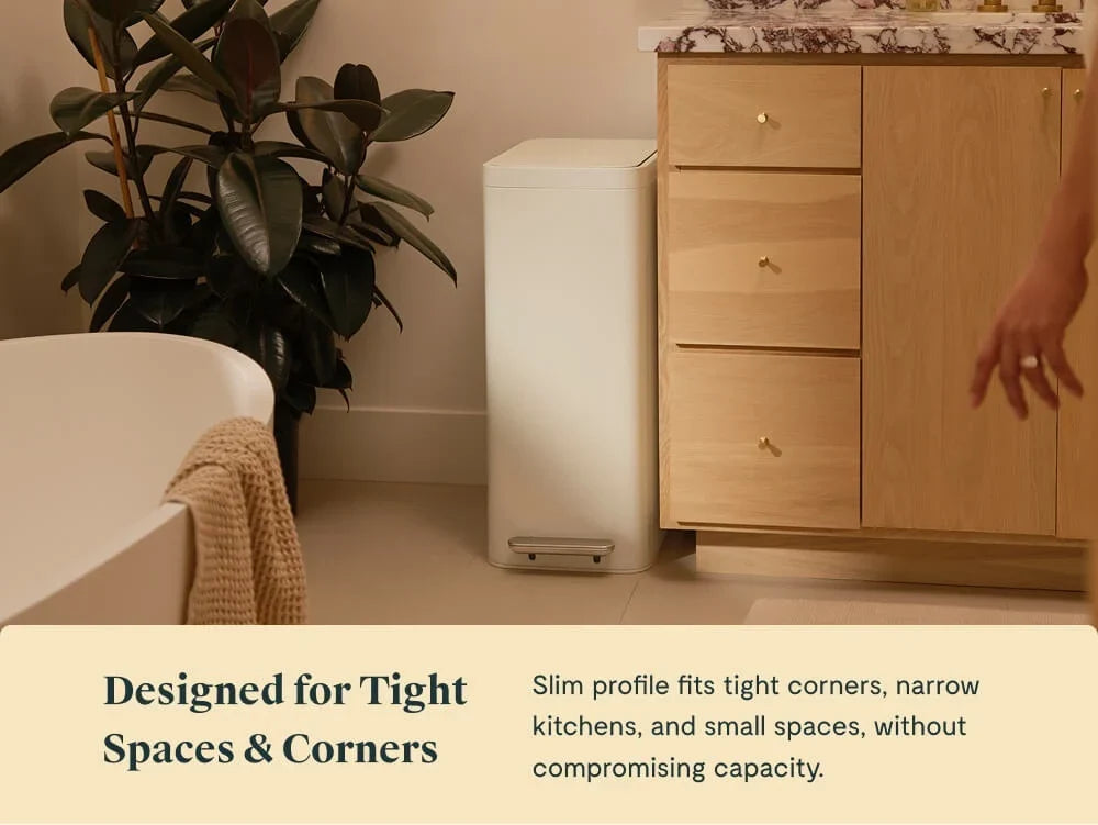 45L Slim Step Trash Can