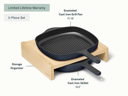 Skillet & Grill Pan Duo