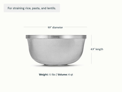Medium Stainless Steel Strainer