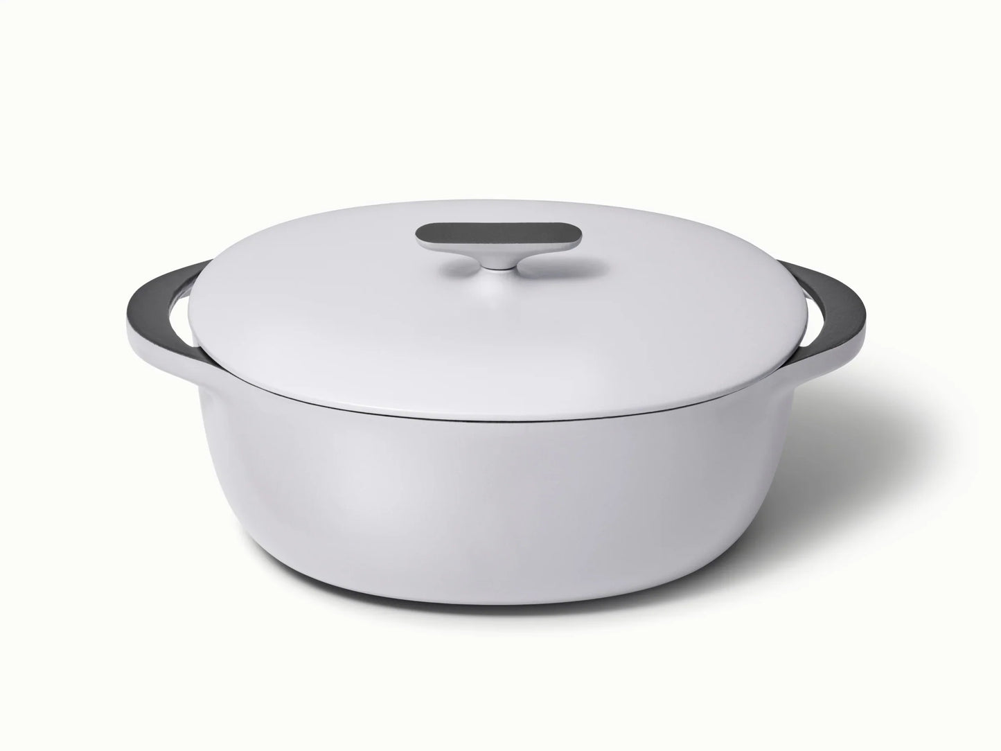 8 qt Enameled Cast Iron Oval Dutch Oven