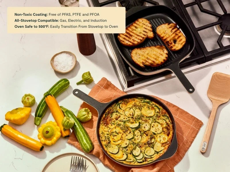 Skillet & Grill Pan Duo