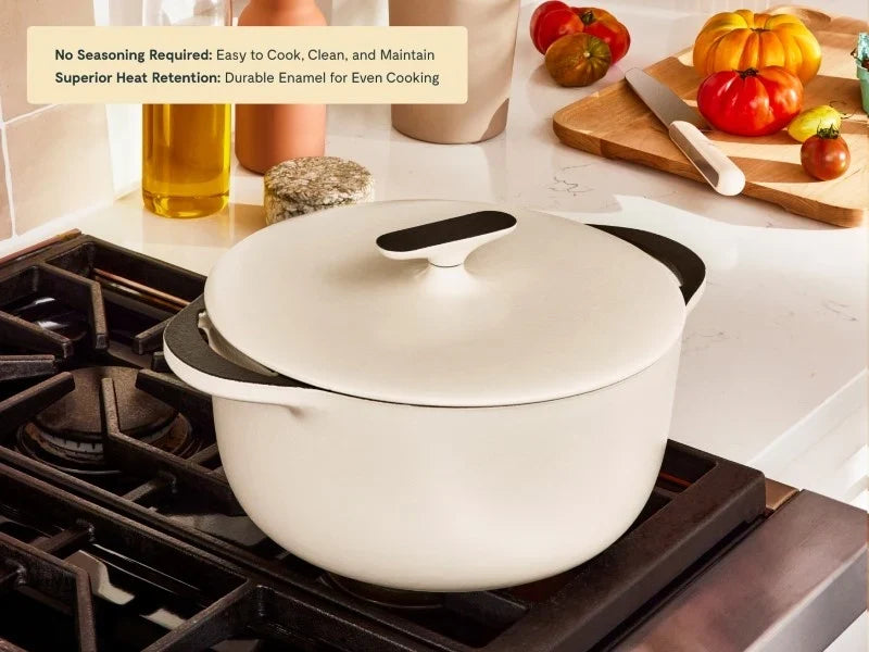 6.5 qt Enameled Cast Iron Dutch Oven
