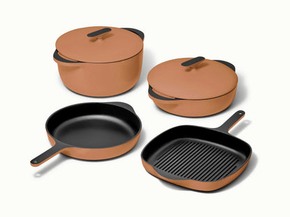 Enameled Cast Iron Set