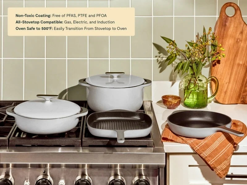 Enameled Cast Iron Set