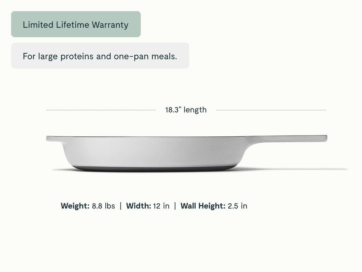 Cast Iron 12 inch Skillet