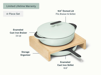 Skillet & Braiser Duo