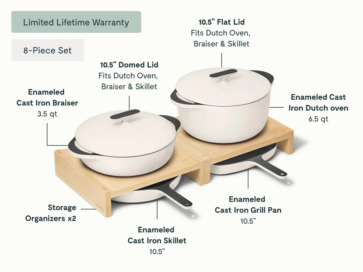 Enameled Cast Iron Set
