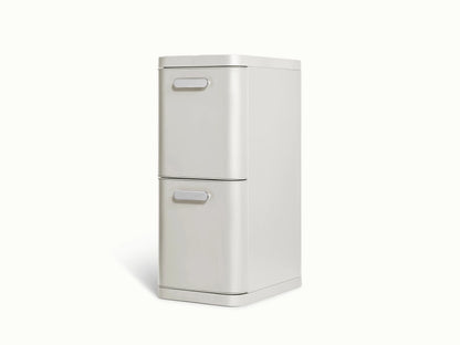 45L 2-Drawer Recycling Bin